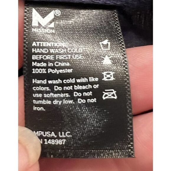 Mission Cooling Navy Baseball Cap Adjustable‎ - Picture 5 of 5